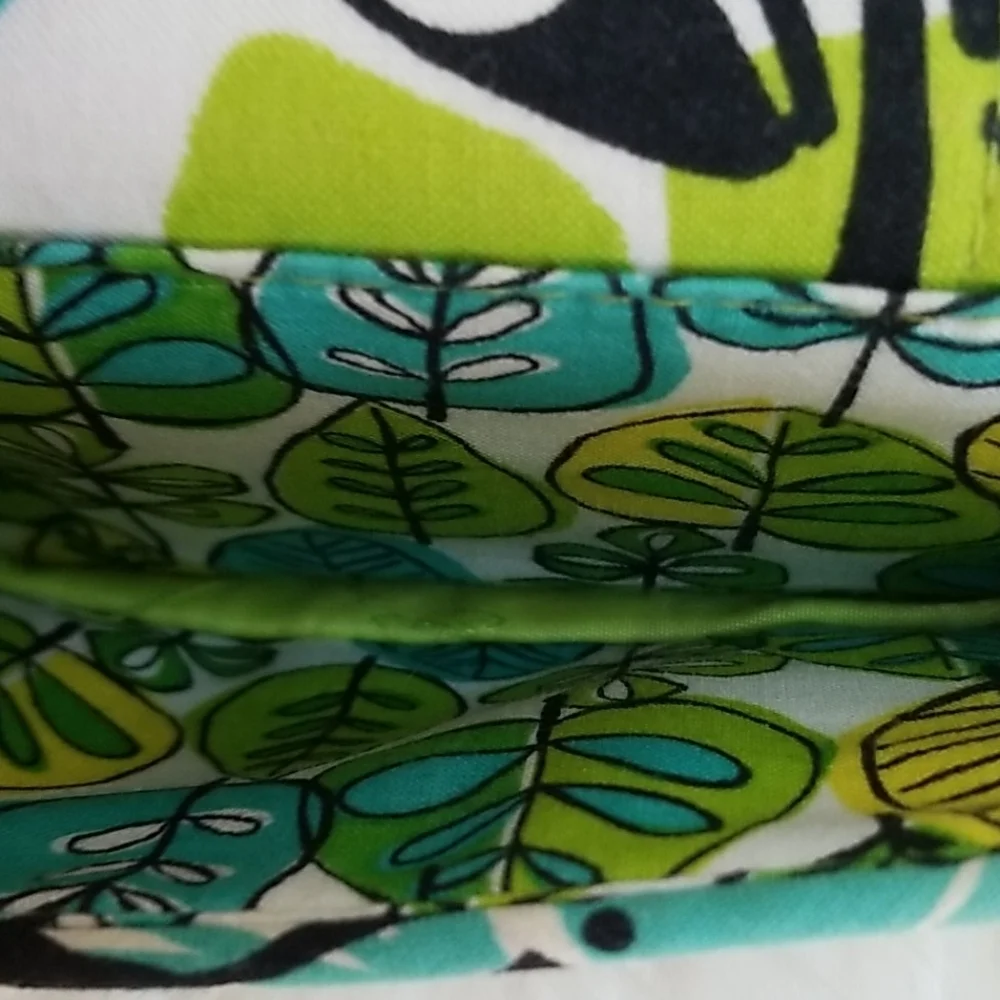 Vera Bradley Lime is up Up Wristlet